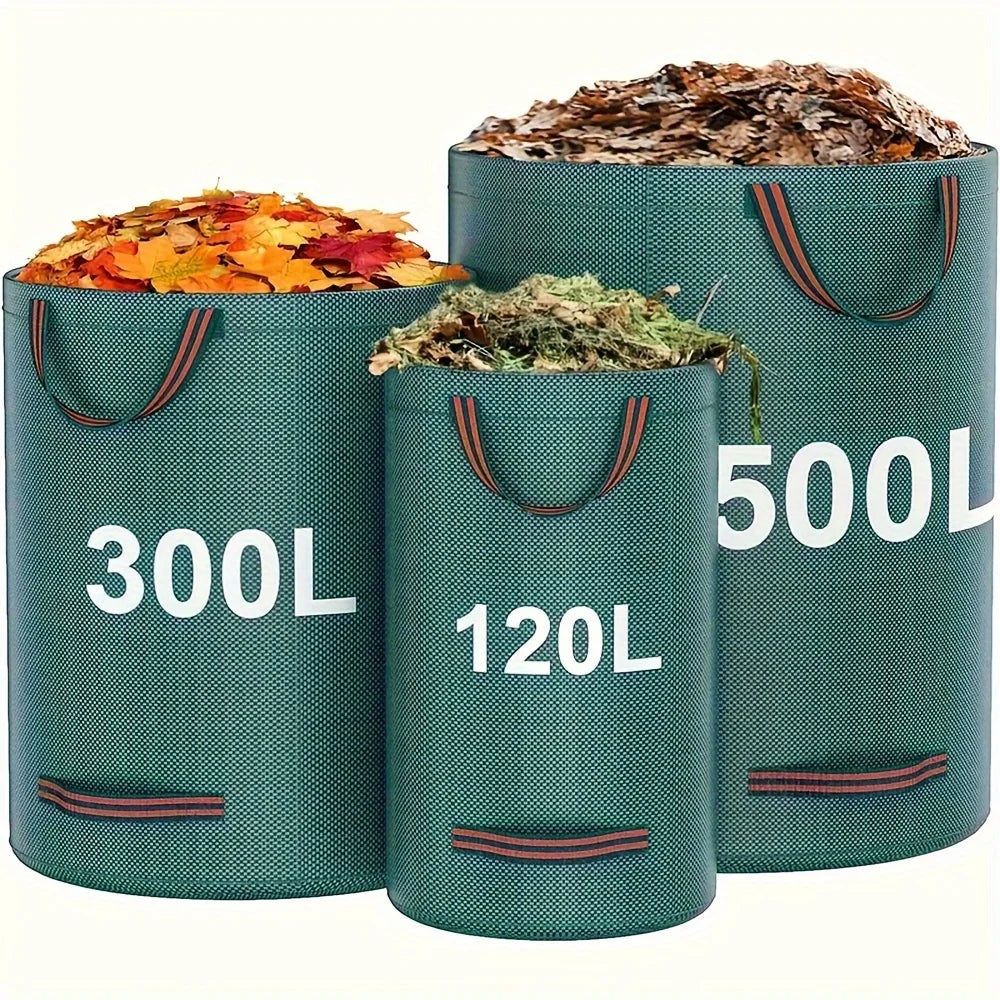 Sac de Jardin Réutilisable – Collecte Facile des Feuilles et Déchets Verts