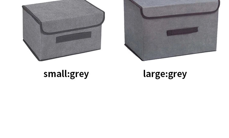 Boîte de Rangement Pliable en Tissu – Grande Capacité