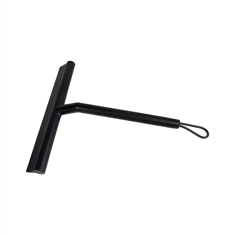 Raclette de Douche Silicone avec Manche Long â Nettoyage Parfait Miroirs et Vitres