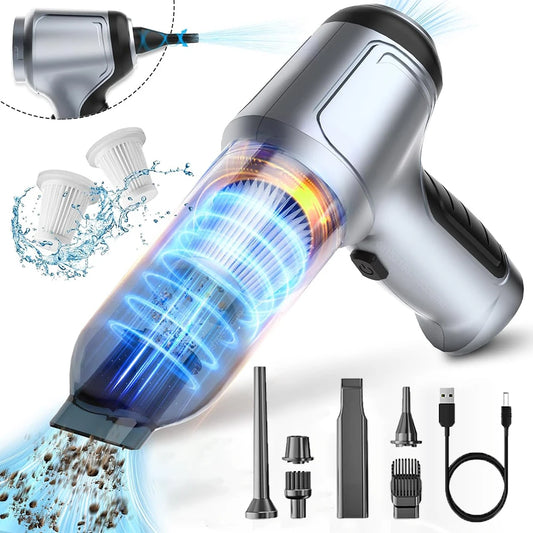 Mini Aspirateur USB Puissant – Nettoyage Voiture, Maison et Claviers