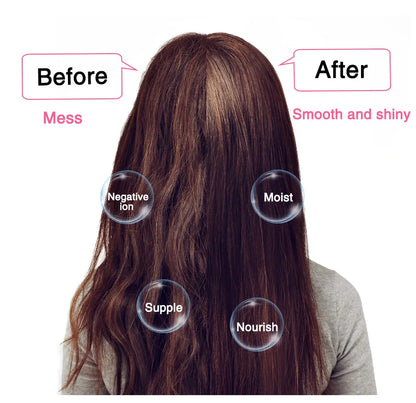 Brosse Sèche-Cheveux 4-en-1 – Séchage, Lissage & Volume Facilement