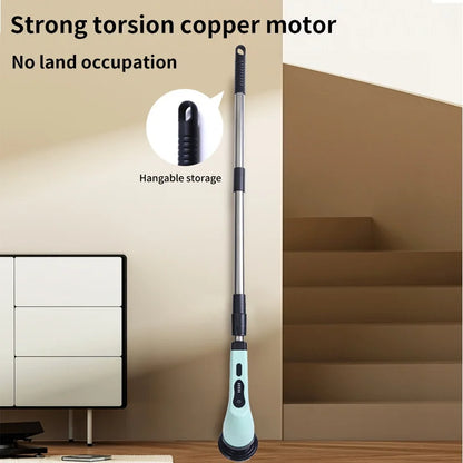 Brosse de Nettoyage Électrique 9 en 1 – Multi-Embouts Rechargeables