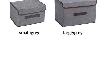 Boîte de Rangement Pliable en Tissu – Grande Capacité