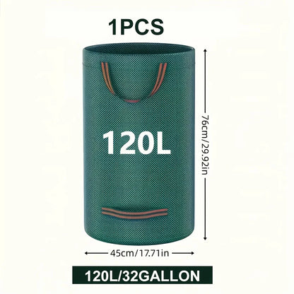 Sac de Jardin Réutilisable – Collecte Facile des Feuilles et Déchets Verts