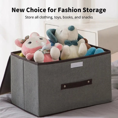 Boîte de Rangement Pliable en Tissu – Grande Capacité