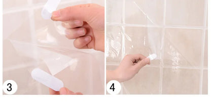 Film Autocollant Anti-Huile & Étanche pour Cuisine (45×70 ou 90×60 cm)