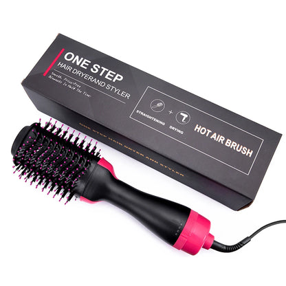 Brosse Sèche-Cheveux 4-en-1 – Séchage, Lissage & Volume Facilement