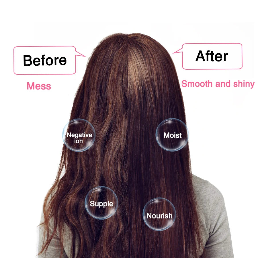 Brosse Sèche-Cheveux 4-en-1 – Séchage, Lissage & Volume Facilement