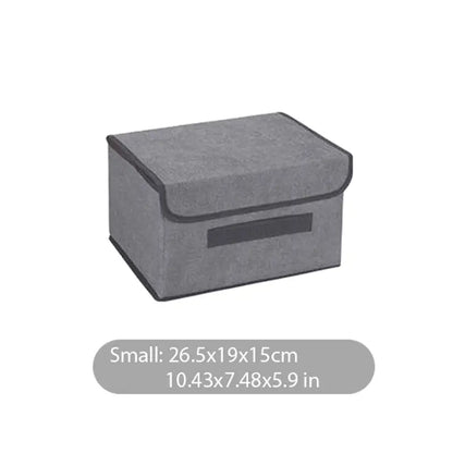Boîte de Rangement Pliable en Tissu – Grande Capacité