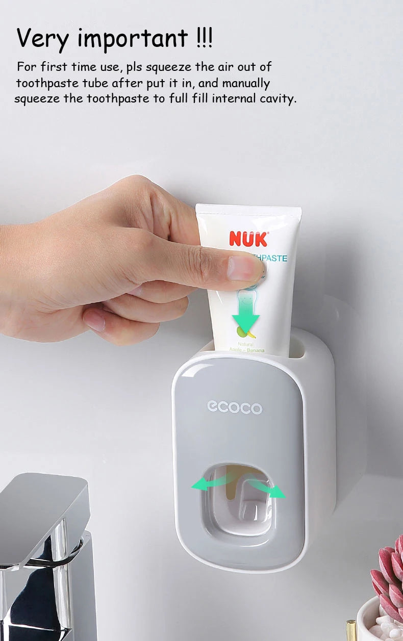 Distributeur Automatique Dentifrice – Sans Contact & Design Épuré