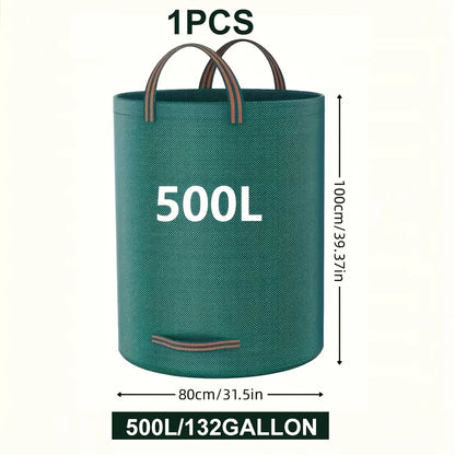 Sac de Jardin Réutilisable – Collecte Facile des Feuilles et Déchets Verts