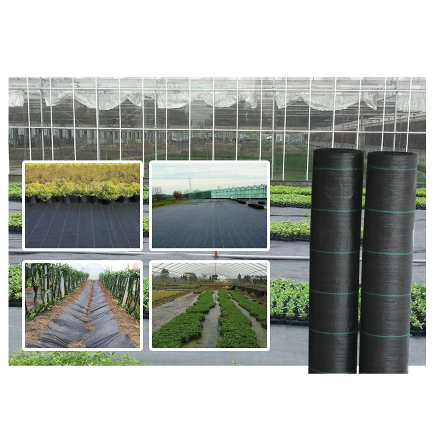 Tapis de Désherbage Réutilisable – Anti-Mauvaises Herbes & Anti-UV