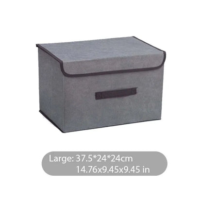 Boîte de Rangement Pliable en Tissu – Grande Capacité