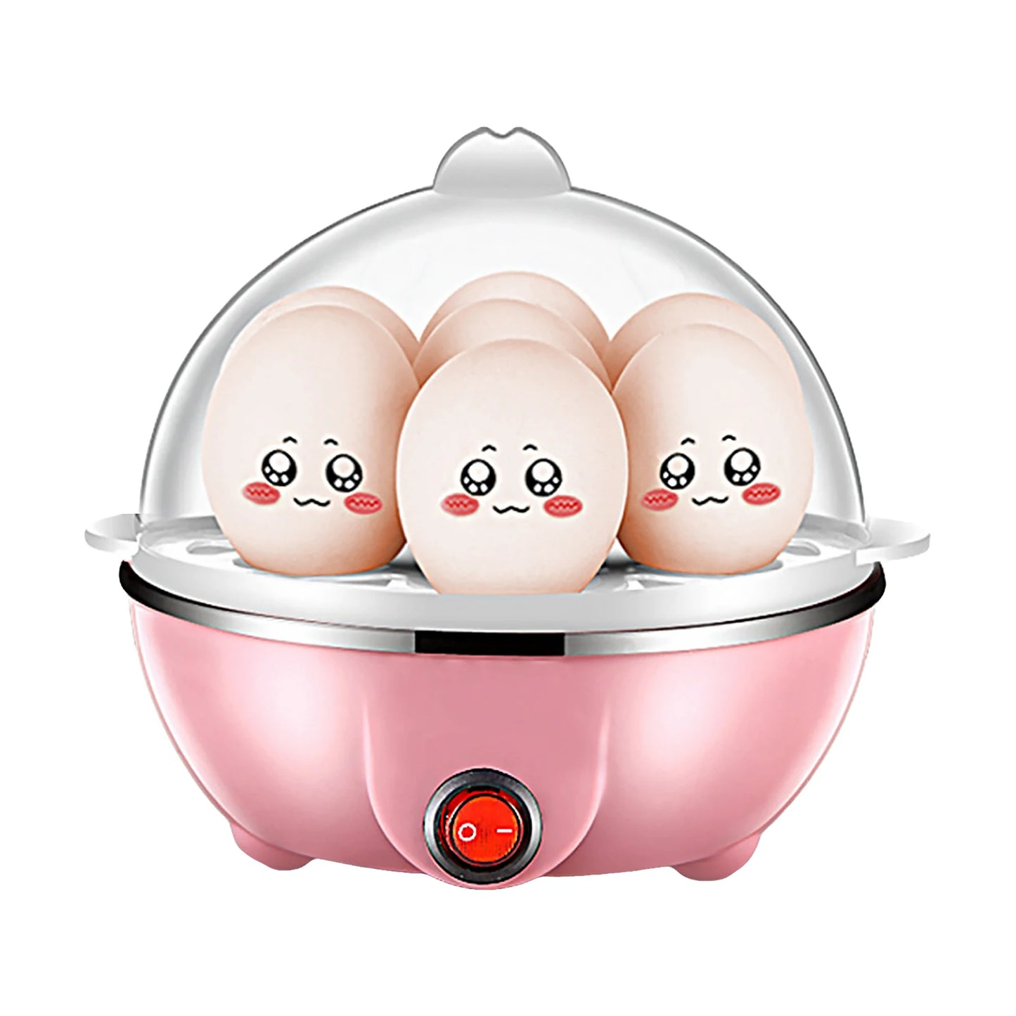 🥚 Cuiseur à Œufs Double Niveau – 14 œufs, Anti-séchage & Vapeur Rapide