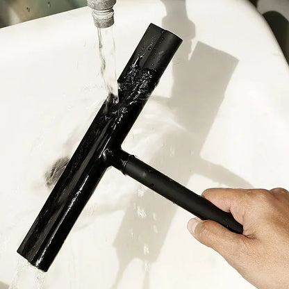 Raclette de Douche Silicone avec Manche Long – Nettoyage Parfait Miroirs et Vitres